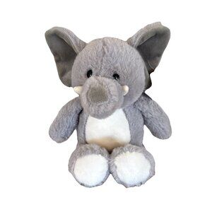 Fiesta Travel Tails Lucy the Elephant Plush 11" Stuffed Animal Gray Tags